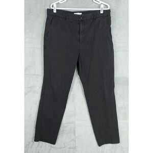 Everlane Pants Mens 36x29 Black Casual Outdoors Chino Flat Front Workwear